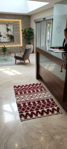 Tapis de sol en tissu tissé, tapis de zone écologiques antidérapants pour chambres, salles de bain, cuisines, couloirs, bureaux, hôtels - Product Image 3