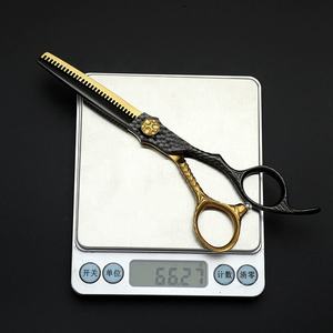 Ciseaux de coiffure 6'' en acier inoxydable JP, ensemble de ciseaux de barbier professionnels pour la coupe de cheveux, avec sac inclus - Product Image 3