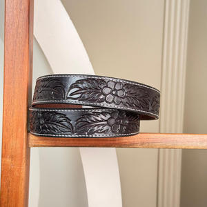 สายรัดข้อมือหนังแท้สำหรับทุกเพศแบรนด์ชั้นนำระดับมืออาชีพสายรัดแบบไม่มีหัวเข็มขัดแบบคาวบอยสำหรับงานหนัก - Product Image 6