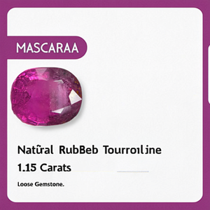 ทัวร์มาลีนรูเบลไลต์ธรรมชาติ 1.15 กะรัต พลอยเม็ดเดี่ยว - Product Image 3