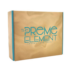 Caja de Embalaje de Papel Corrugado Ecológica <span class=keywords><strong>para</strong></span> Envíos por Correo, con Logotipo Personalizado Impreso, <span class=keywords><strong>para</strong></span> Embalaje de Productos de Cuidado de la Piel/Belleza/Ropa - Product Image 2