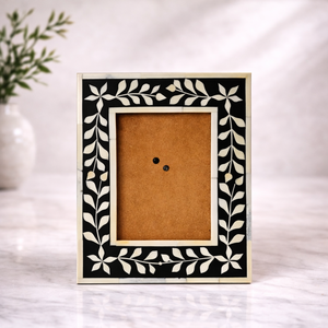 กรอบรูปตั้งโต๊ะลายดอกไม้พิมพ์ลาย UV งานฝีมือประดับกระดูกงู ชุดของตกแต่งบ้านสุดหรู ของขวัญ - Product Image 1