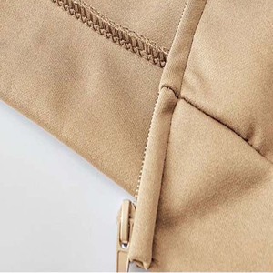 Survêtement unisexe couleur camel, sweat-shirt à capuche entièrement zippé avec poches latérales, coupe décontractée, vêtements d'automne, 100% coton - Product Image 5