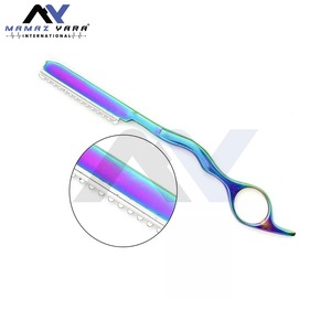 Rasoir professionnel pour la retouche des cheveux avec lame tranchante, outil de coupe, d'éclaircissement et de coiffage de haute qualité pour barbiers et salons de coiffure - Product Image 1