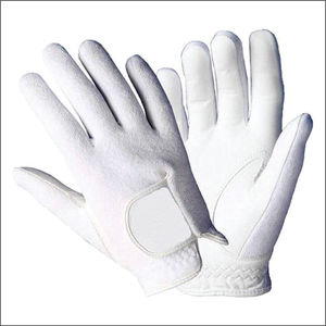 Gants de golf en cuir Cabretta haut de gamme personnalisés, respirants, anti-humidité, à doigts complets, avec sangle de poignet réglable, pour le sport professionnel - Product Image 1
