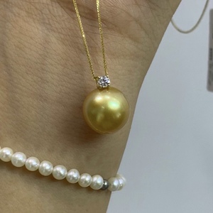 Collar de Perlas de Agua Dulce de Lirio Blanco de la Marca Comet para Mujer, para Cadena Xiaomi, Producto de Lujo de Alta Gama - Product Image 1