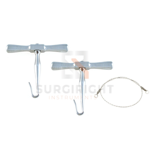 Scie à fil Gigli professionnelle pour la coupe osseuse, instrument chirurgical orthopédique durable, certifié CE Classe I, pour la santé et la chirurgie - Product Image 1