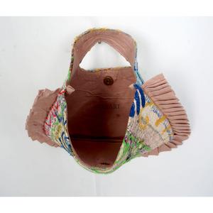 Sac à main vintage fait main pour femme, broderie Suzani, tissu Kantha artisanal, doublure en coton, pour exposition - Product Image 3