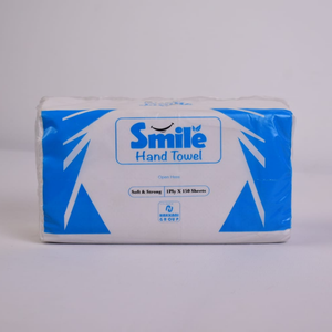 Toalla de Mano de 1 Capa, 150 Hojas, Rollo de Papel Suave y Resistente, Empaque Blanco y Azul para Uso en Oficinas y Hoteles - Product Image 4