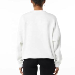 เสื้อสเวตเชิ้ตผู้หญิงแฟชั่น ระบายอากาศได้ดี ไซส์ใหญ่ เสื้อผ้าฤดูใบไม้ผลิและฤดูหนาว ปักลายสไตล์วินเทจ ซักแล้ว ผ้าฝ้าย 100% มีซับใน - Product Image 3