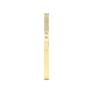 Designer 14k/18k <b>SOLID</b> <b>Gold</b> Lab Diamond Openable <b>Bangle</b> Bracelet Stylish Women's Jewelry for Wedding & Party IGI Certified - Product Image 4