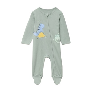 Conjunto de Ropa para Bebé de Algodón Personalizado al por Mayor, Body para Recién Nacido, Mameluco de Manga Larga Tejido, Ropa para Bebé, Exportación OEM - Product Image 2