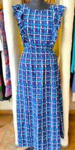 Robe midi élégante pour femmes, en soie d'été, douce, personnalisée, sans manches, Y2K, à pois, col rond, taille naturelle, lavable, décontractée, pour les vacances - Product Image 6