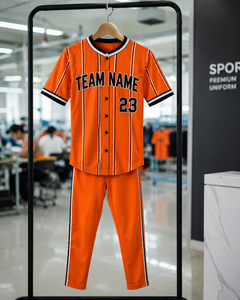Custom Baseball Apparel Manufacturer Sublimated Baseball Jerseys and Pants Set for Teams Training and <b>Match</b> Uniforms - Product Image 4
