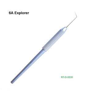 เครื่องมือสำรวจฟันแบบปลายเดี่ยว รุ่น Ergonomic Manual Single Ended Dental 9 Explorer ผลิตจากสแตนเลส ได้รับการรับรองมาตรฐาน CE โดย Roboz Tech ผลิตในประเทศปากีสถาน - Product Image 6