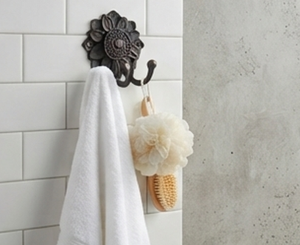 Premium Flower Design Wall <b>Hooks</b> Durable Metal Stylish Design Perfect <b>For</b> Home Bathroom Kitchen Storage And Organization - Product Image 6