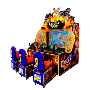 Máquina de Juego Arcade Chick A Boom con Disparos de Agua, Pantalla de 65 Pulgadas, 3 Jugadores, Funciona con Monedas - Product Image 4