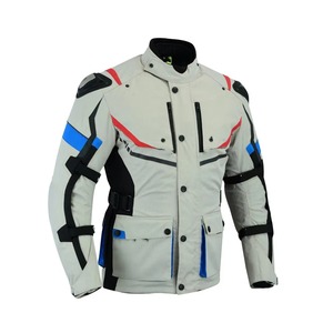 Nouvelle veste de moto Cadura de haute qualité, grande taille, hiver, toutes saisons, imperméable, coupe-vent, respirante, extensible, col montant - Product Image 3