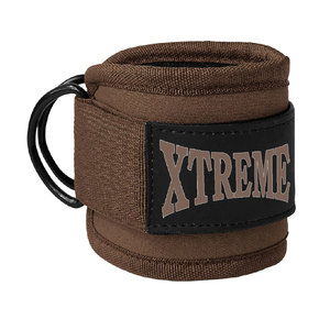 Correa de tobillo acolchada de neopreno para máquina de cable, ejercicios de fitness, tobilleras para entrenamiento de piernas y glúteos, muñequera de gimnasio con anillas en D de acero - Product Image 1
