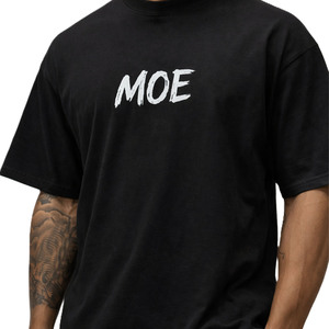 Plain Cotton basic boxy Streetwear Tee with Custom Chest Logo Crew Neck <b>Men</b>’s T-<b>Shirt</b> for OEM Private Label Wholesale Supply - Product Image 3