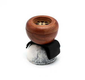 Juego de quemador de incienso Bakhoor de lujo tradicional, soporte de Mukhbar decorativo de madera hecho a mano para difusor de aromaterapia Ramadan Eid - Product Image 3