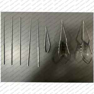 ชุดเครื่องมือผ่าตัดไมโครนิวโรซิร์เจอรีคุณภาพสูง ผลิตจากเหล็กกล้าไร้สนิมเยอรมัน ใช้ซ้ำได้ ผ่านการฆ่าเชื้อด้วยความร้อนได้ ได้รับการรับรองมาตรฐาน CE - Product Image 1