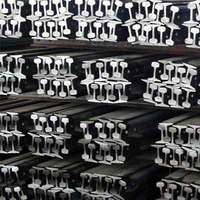Rails en acier Q235B/50mn pour voies ferrées, rails légers 55q 50q Q235, rails en acier pour machines, pour la construction d'ouvrages ferroviaires et traverses