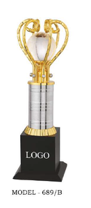 •Diamond crystal <b>trophy</b> crafted with precision and elegance. - Product Image 5
