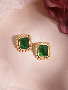 Conjunto de Collar y Pendientes de Aleación Chapada en Oro de 18K con Diseño Floral para Joyería de Boda para Mujer - Product Image 5