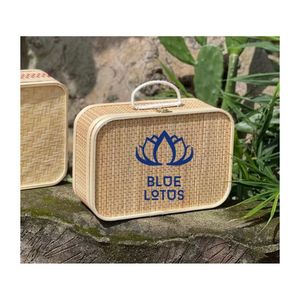 Meilleures ventes 2026 : Boîte cadeau en bambou, matériau sûr et propre, idéale pour l'emballage alimentaire et la présentation de cadeaux de luxe - Product Image 1