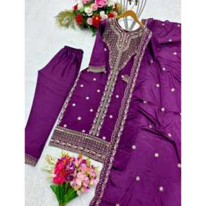 Beau haut pour femme et ensemble Dupatta pour les fêtes - Product Image 1