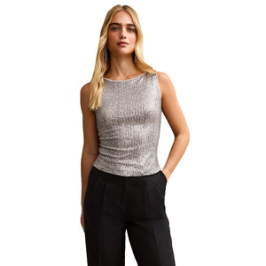 <b>Women</b> <b>Knitted</b> 100% Cotton Solid Color Halter Neck Crop <b>Tank</b> <b>Top</b> Breathable Eco-Friendly Casual Hip Hop Style Green - Product Image 5