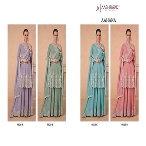 ชุดเดรสปากีสถานสำหรับผู้หญิงอินเดียชุดเดรสซาลวาร์คาเมซ - Product Image 5