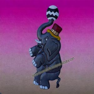 Arte de pared de Metal personalizado de nueva fábrica, decoración de pared de elefante salvaje, cuadro colgante para el hogar, cafetería, restaurante, Hotel y oficina - Product Image 6