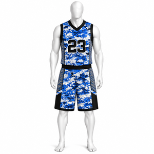 Wholesale <b>Basketball</b> Uniform Custom Sublimation <b>Top</b> Quality Breathable Quick Dry 100 % Polyester <b>Basketball</b> Uniform - Product Image 3