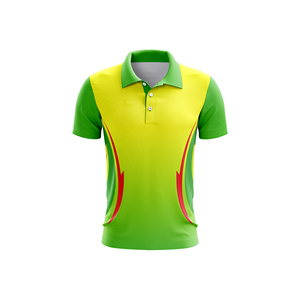 เสื้อคริกเก็ตแบบซับลิเมชั่นคุณภาพสูงสั่งทำได้ตามแบบ OEM แฟชั่นปี 2026 ระบายอากาศได้ดี ดีไซน์โดดเด่นสำหรับผู้ชาย - Product Image 1