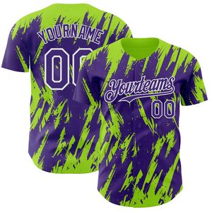 Maillot de baseball unisexe personnalisé à manches courtes, entièrement boutonné, séchage rapide, antibactérien, pour l'hiver, vêtement de sport d'équipe, logo frontal, coton biologique - Product Image 3