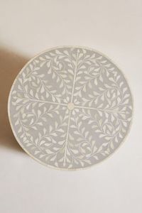 Handmade Bone Inlay <b>Stool</b> Luxury Decorative Side <b>Table</b> for Home Furniture - Product Image 4