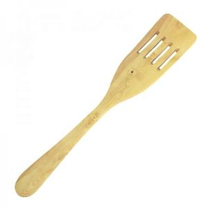 Top Sponsor Wholesale Natural Kitchen Utensils High Quality Large Large Wooden Spatula Spoon <b>Set</b> Decorative Teak Acacia Mango <b>PC</b> - Product Image 2
