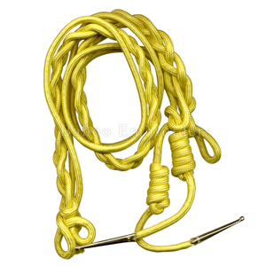 Cordon d'épaule doré pour adultes avec embout en laiton - Product Image 5