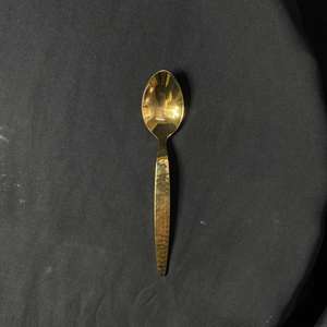 Couverts en acier inoxydable martelé, finition or PVD, design minimaliste, élégants, pour mariage, restaurant et hôtel, vaisselle, couverts de table - Product Image 5