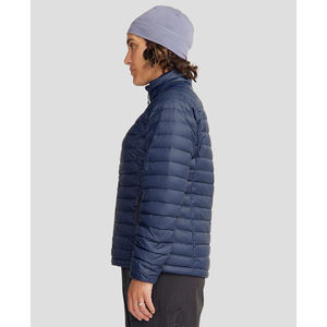 เสื้อแจ็คเก็ตผู้หญิงแบบพองตัวกันลมสำหรับฤดูหนาวปี 2026 ผลิตโดยผู้ผลิตโลโก้ตามสั่ง เสื้อโค้ทแบบพัฟเฟอร์คลาสสิกมีฮู้ดแบบ OEM - Product Image 5