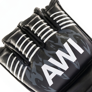 ถุงมือ MMA แบบครึ่งนิ้ว หนัง PU ปิดด้วยเวลโคร สำหรับฝึกศิลปะการต่อสู้ ยูนิเซ็กซ์ - Product Image 2