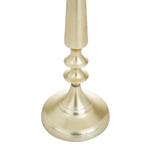 Candélabre classique à 5 lumières doré, élégant support haut en métal pour bougies coniques, idéal pour les centres de table de mariage et les événements formels, qualité export premium - Product Image 6