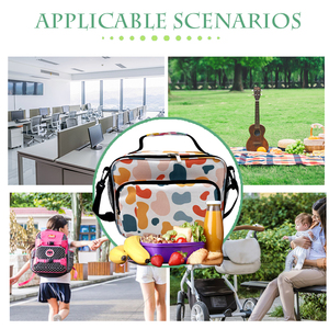 Custom Logo Luxury Camouflage Pattern <b>Lunch</b> <b>Box</b> Bag Women Office Insulated <b>Cool</b> <b>Lunch</b> Bag for Kids - Product Image 3