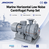 Pompe centrifuge verticale multi-étages en acier inoxydable avec moteur IE3 50Hz 460V 150m³/h DNV ABS haute pression