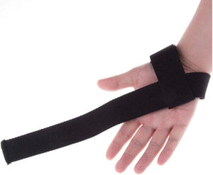 Sangles de poignet de musculation en néoprène et coton rembourré, robustes, avec logo personnalisé, pour hommes, pour soulever des poids et faire des deadlifts, modèle 2026 - Product Image 1