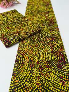 Tela de Algodón 100% con Estampado Africano Ankara para Ropa y Accesorios de Marca Política OEM de Senegal, Venta al Por Mayor - Product Image 3