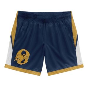 Ensemble d'uniformes de lacrosse unisexe bleu marine et or sublimé, vêtements de sport légers en polyester pour les matchs - Product Image 4
