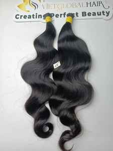 High Quality Raw Vietnamese Bulk Body Wave <b>Hair</b> Trending Double Drawn Super Double Drawn for <b>Braiding</b> Wholesale Price - Product Image 4